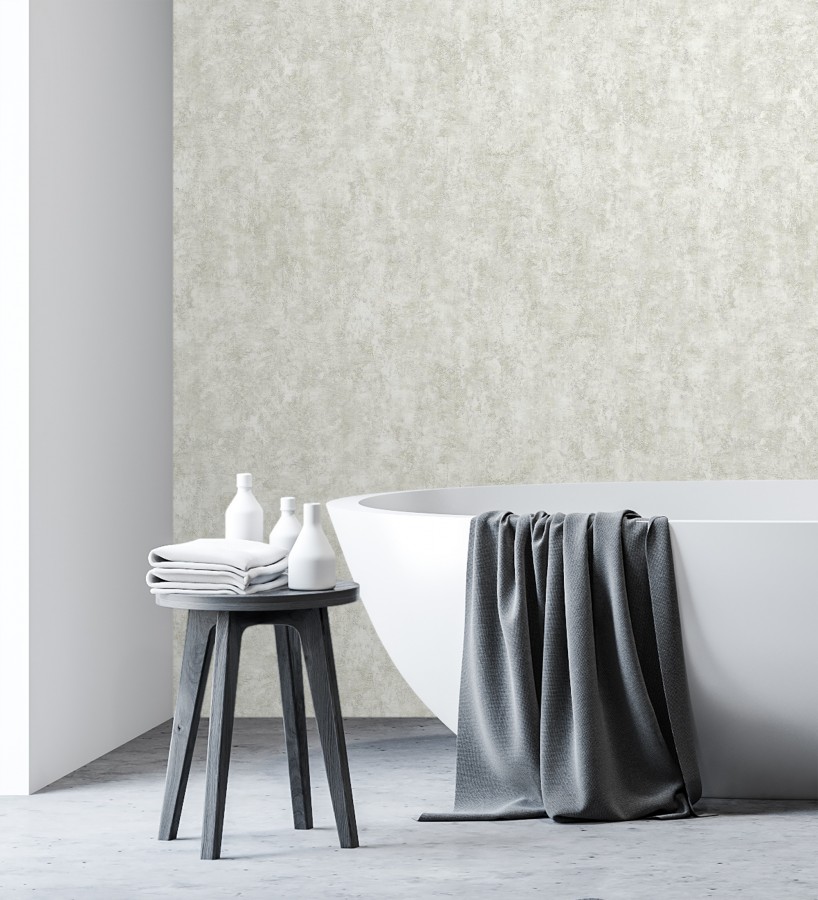 Papel pintado estuco tonos caliza relieve mineral  Rodes Weathered 685200