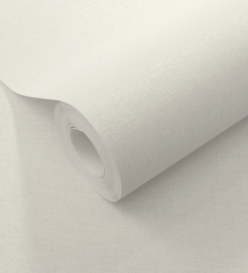 Papel pintado hilos de lino blanco roto  Andine Weave 685206