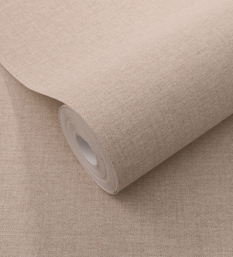 Papel pintado hilos de lino arcilla rosada  Andine Weave 685208