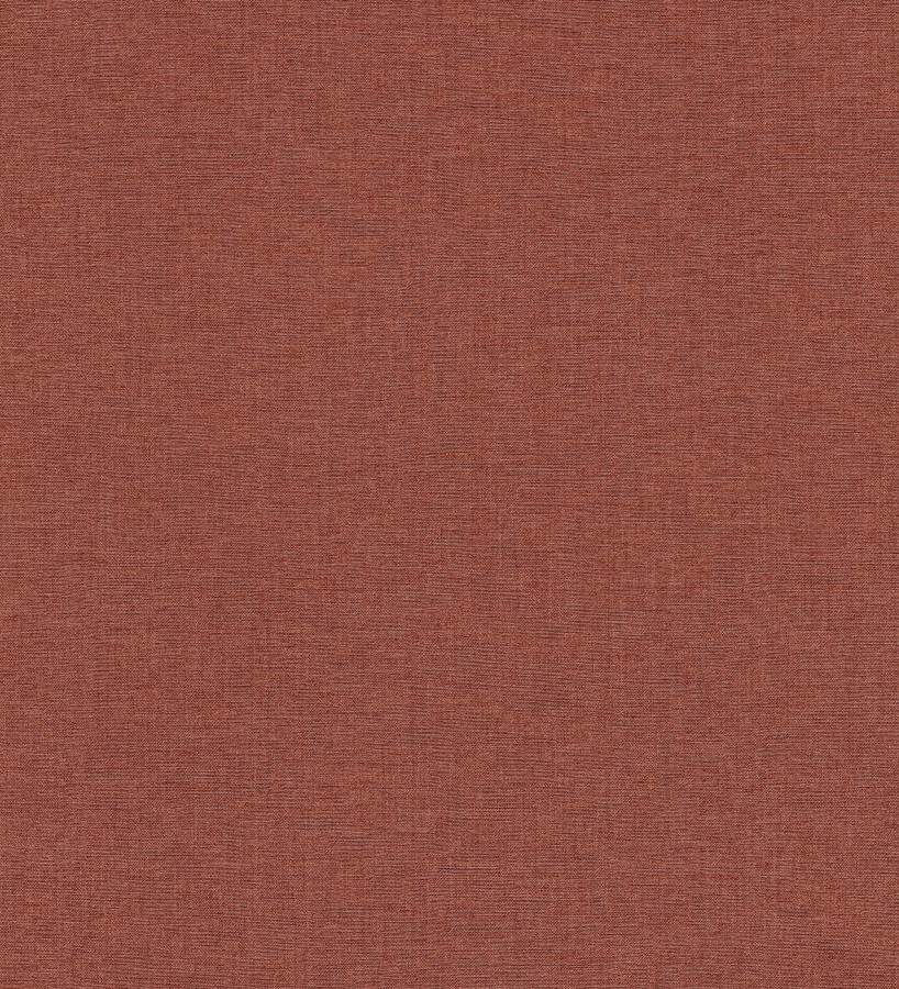 Papel pintado hilos de lino tono carmesí  Andine Weave 685209