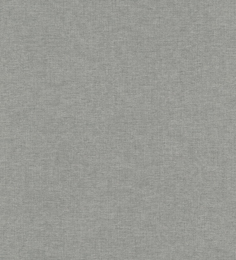 Papel pintado hilos de lino gris plomo  Andine Weave 685222
