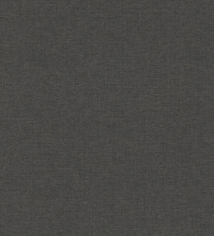 Papel pintado hilos de lino gris antracita  Andine Weave 685223