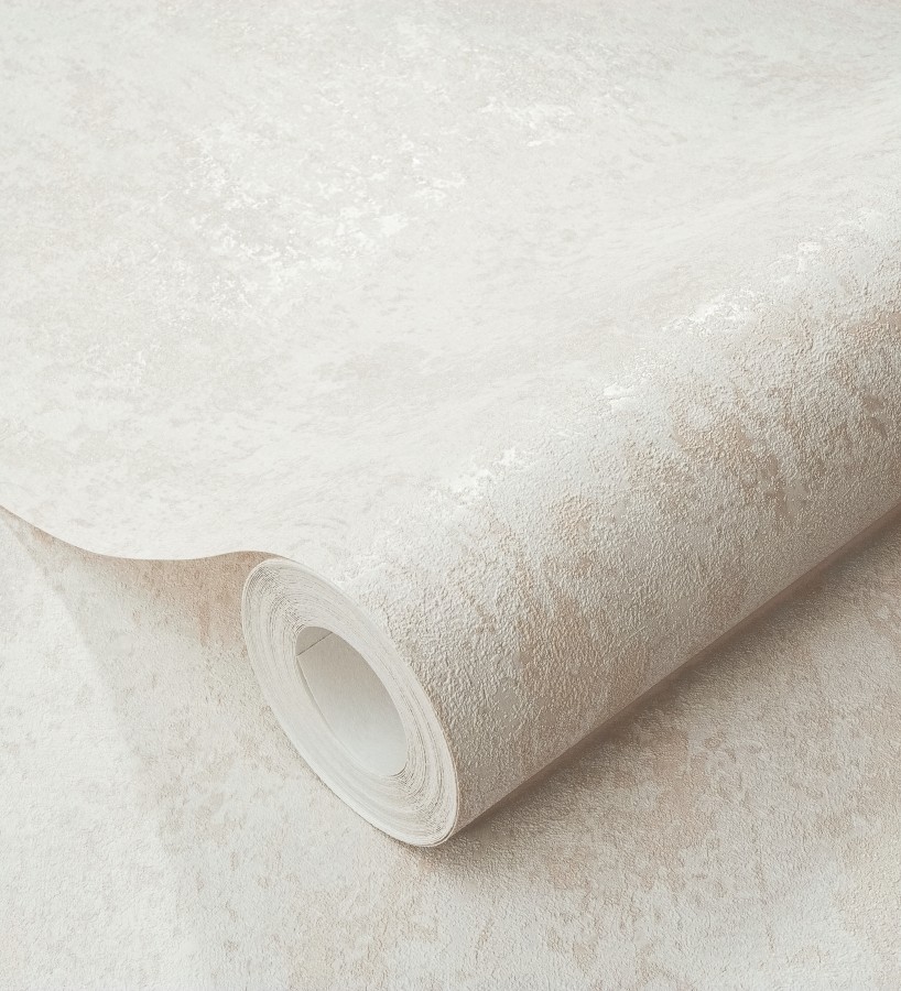 Papel pintado mineral pátina crema y marfil mate   Calgary Steel 685228