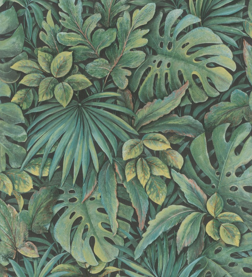 Papel pintado de plantas tropicales estilo tropical vintage  Soho Foliage 685234
