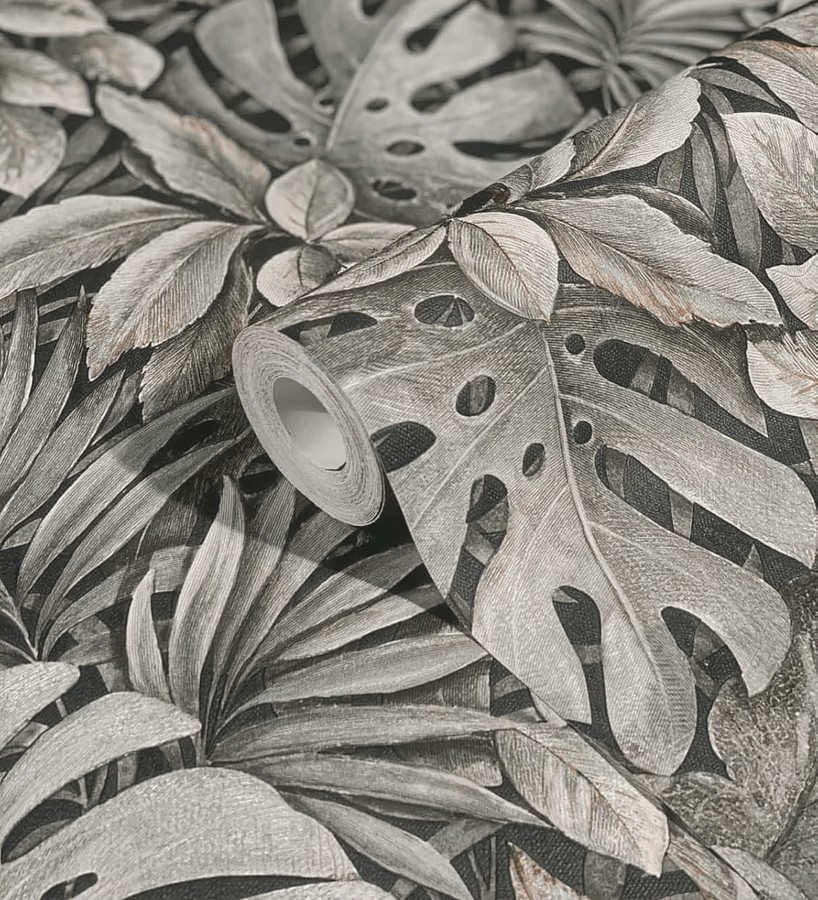 Papel pintado de plantas tropicales estilo tropical vintage  Soho Foliage 685235