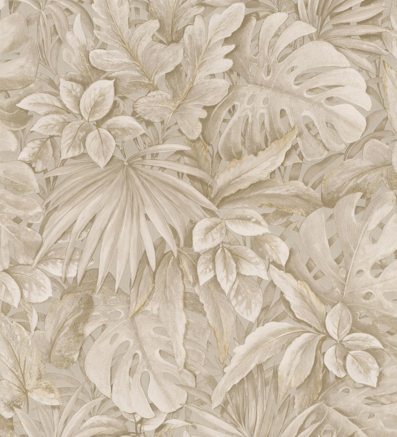 Papel pintado de plantas tropicales estilo tropical vintage  Soho Foliage 685237