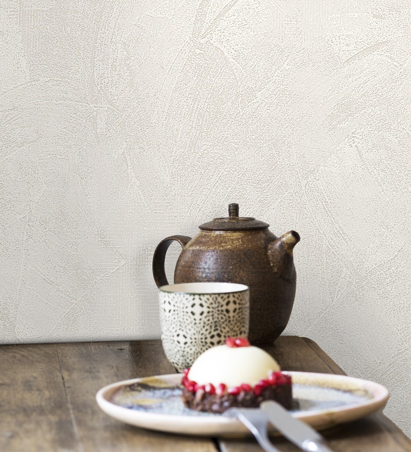 Papel pintado pátina cal pura relieve sutil repintable  Nile Artisan 685263