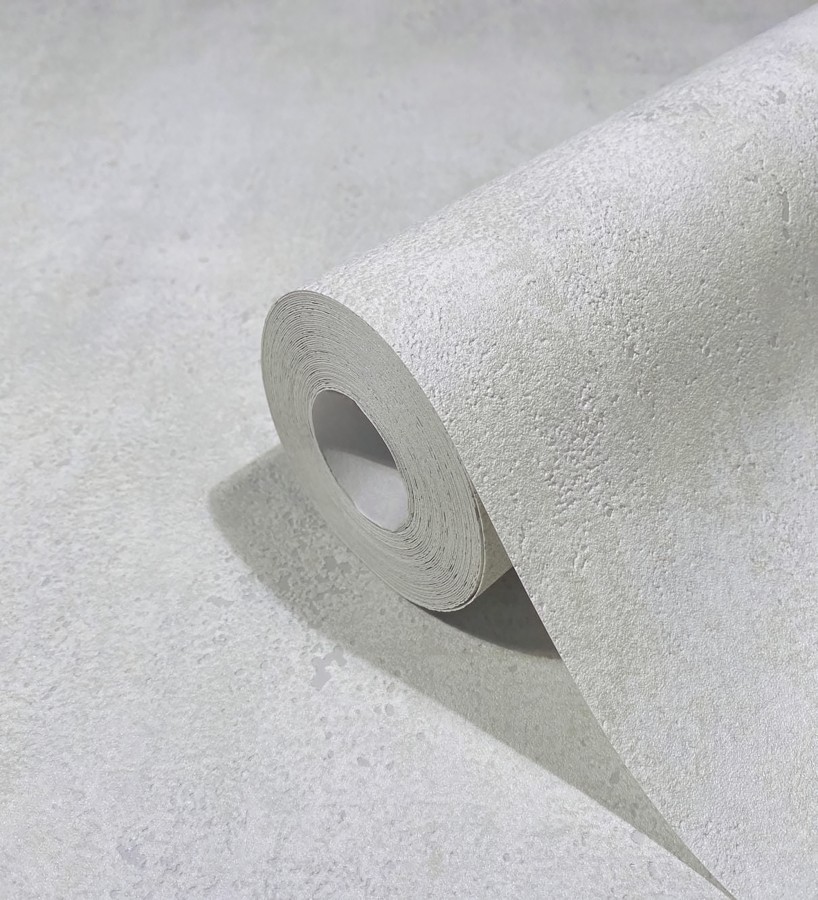 Papel pintado de hormigón estucado en relieve color gris  Hannover 685269