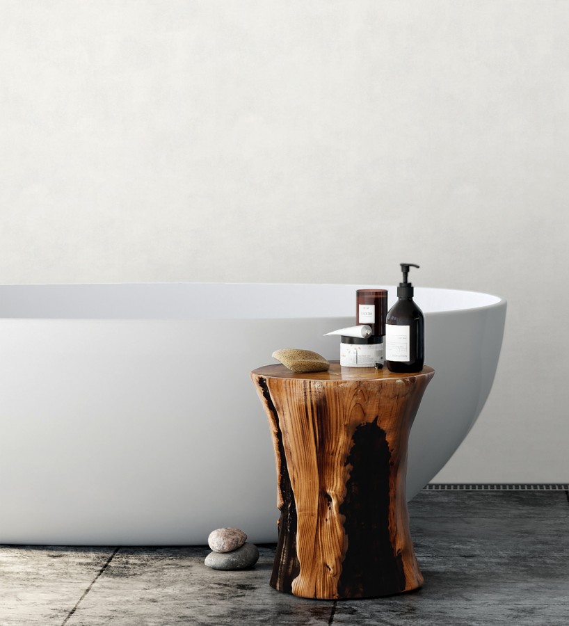 Papel pintado microcemento blanco estilo industrial  Mercer Clay 685281