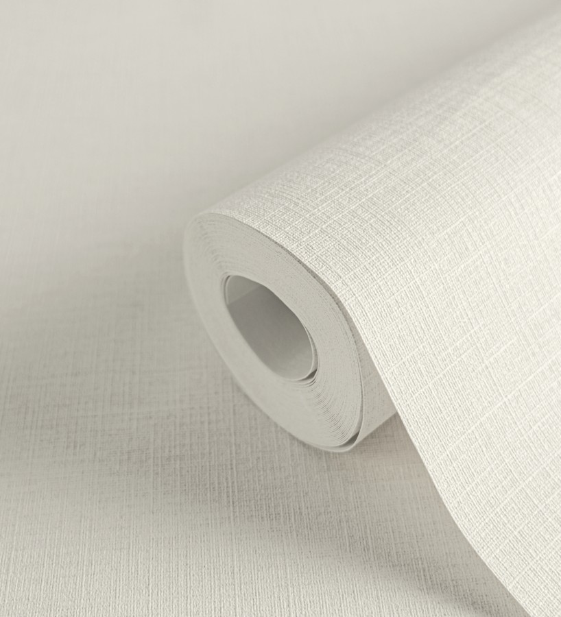 Papel pintado liso con textura lienzo pintado color beige pálido  Brighton Porcelain 685288