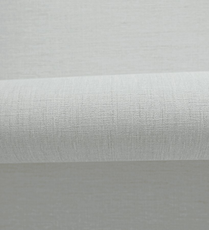 Papel pintado liso de microfibras textiles tintadas gris bruma  Melbourne Graphite 685291