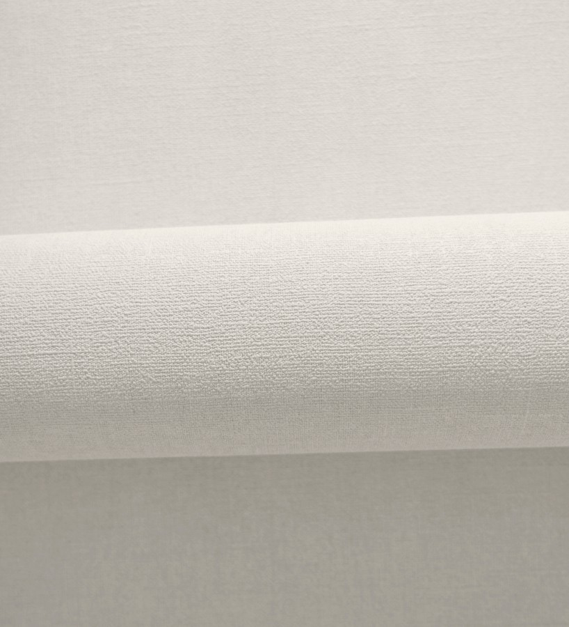 Papel pintado liso gris perla efecto textil hilos de lino y algodón  Raffton Linen 685293
