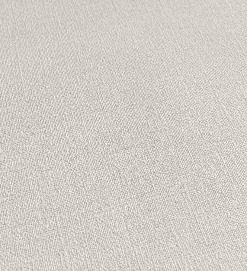 Papel pintado liso gris perla efecto textil hilos de lino y algodón  Raffton Linen 685293