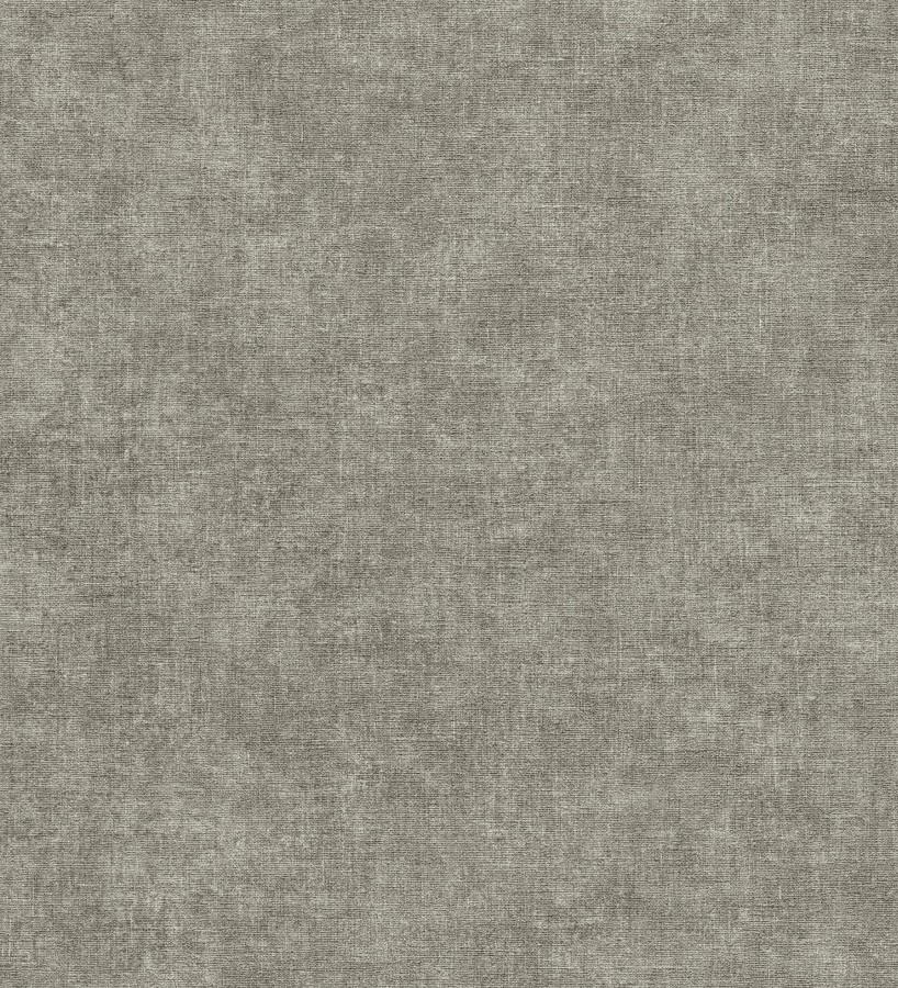 Papel pintado liso gris marengo efecto textil hilos de lino y algodón  Raffton Shadow 685297