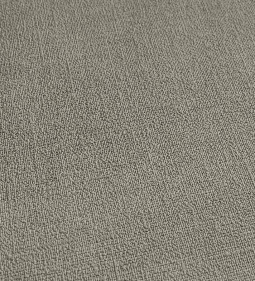 Papel pintado liso gris marengo efecto textil hilos de lino y algodón  Raffton Shadow 685297