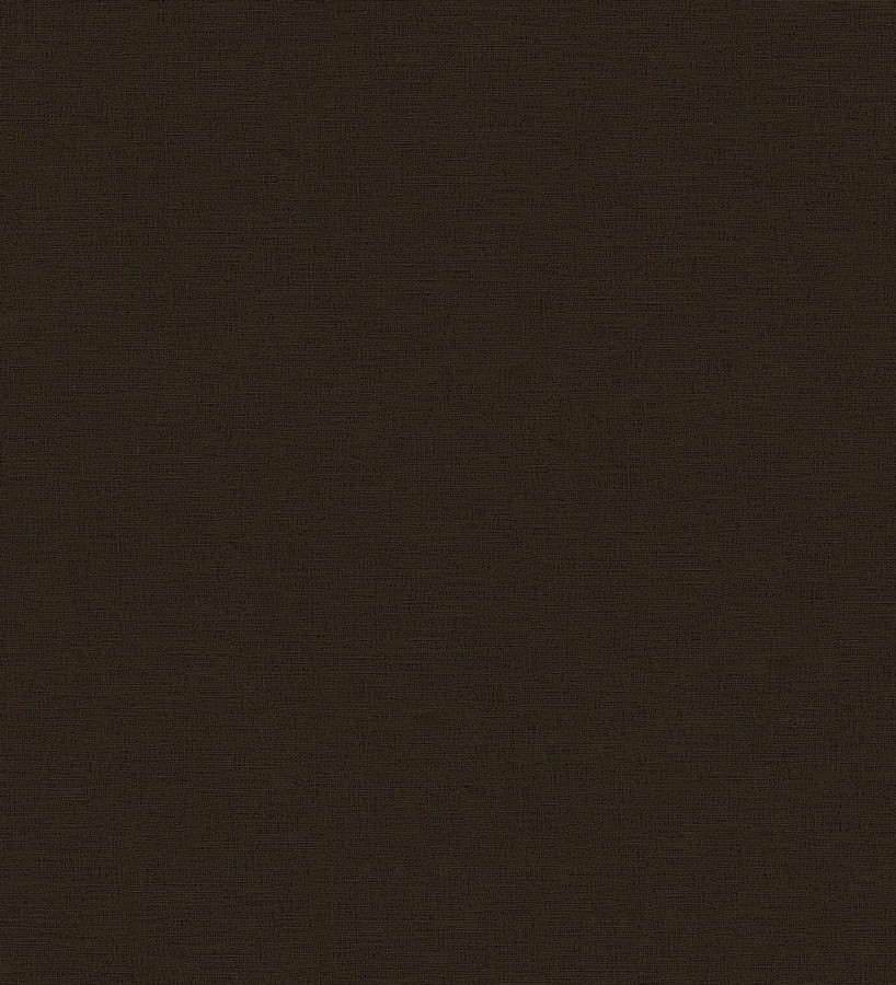 Papel pintado liso con textura lienzo pintado color chocolate negro  Brighton Dusk 685301
