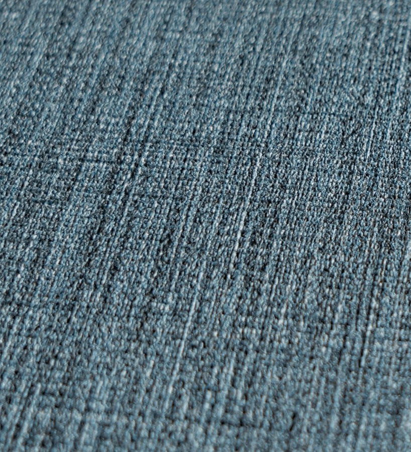 Papel pintado liso de microfibras textiles tintadas azul denim  Melbourne Colour 685306