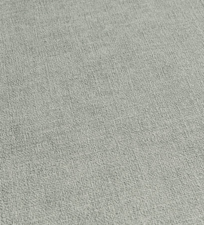 Papel pintado liso verde glaciar efecto textil hilos de lino y algodón  Raffton Indigo 685314