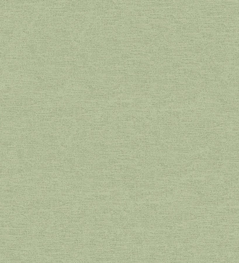 Papel pintado liso con textura lienzo pintado verde pistacho pálido  Brighton Sage 685319