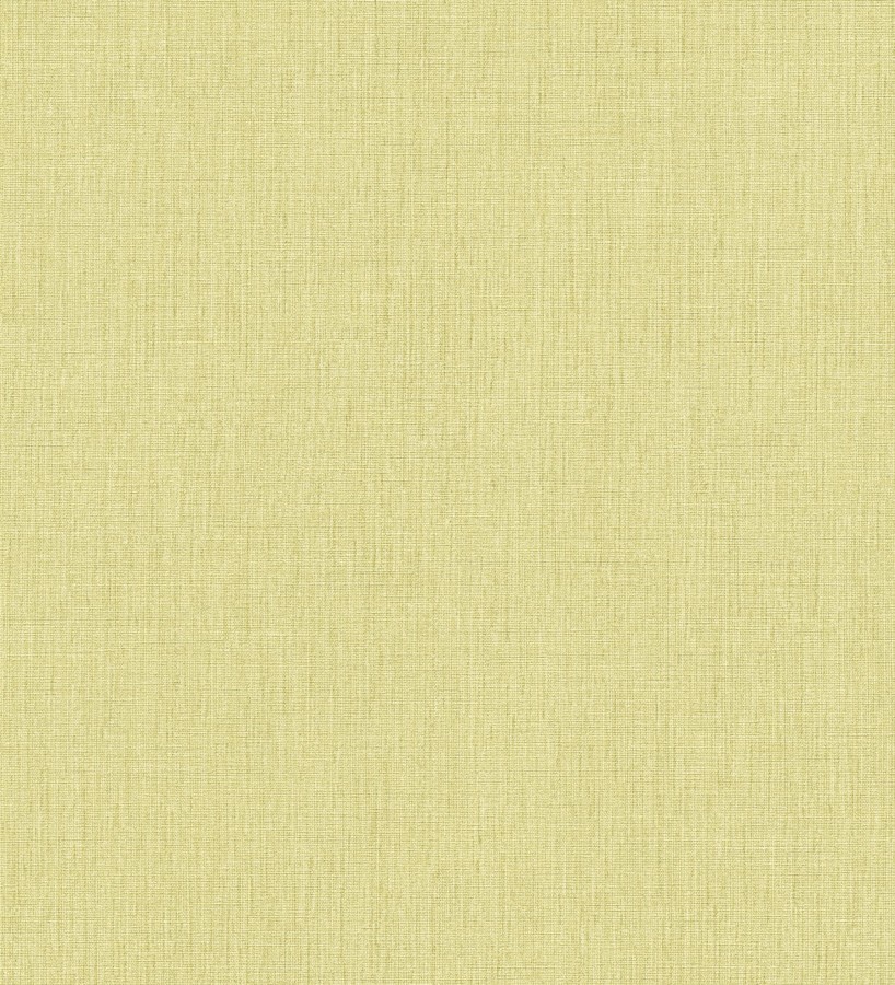 Papel pintado liso de microfibras textiles tintadas amarillo mostaza claro  Melbourne Colour 685325