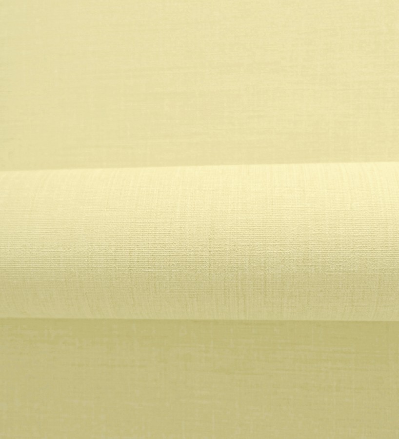Papel pintado liso de microfibras textiles tintadas amarillo mostaza claro  Melbourne Colour 685325