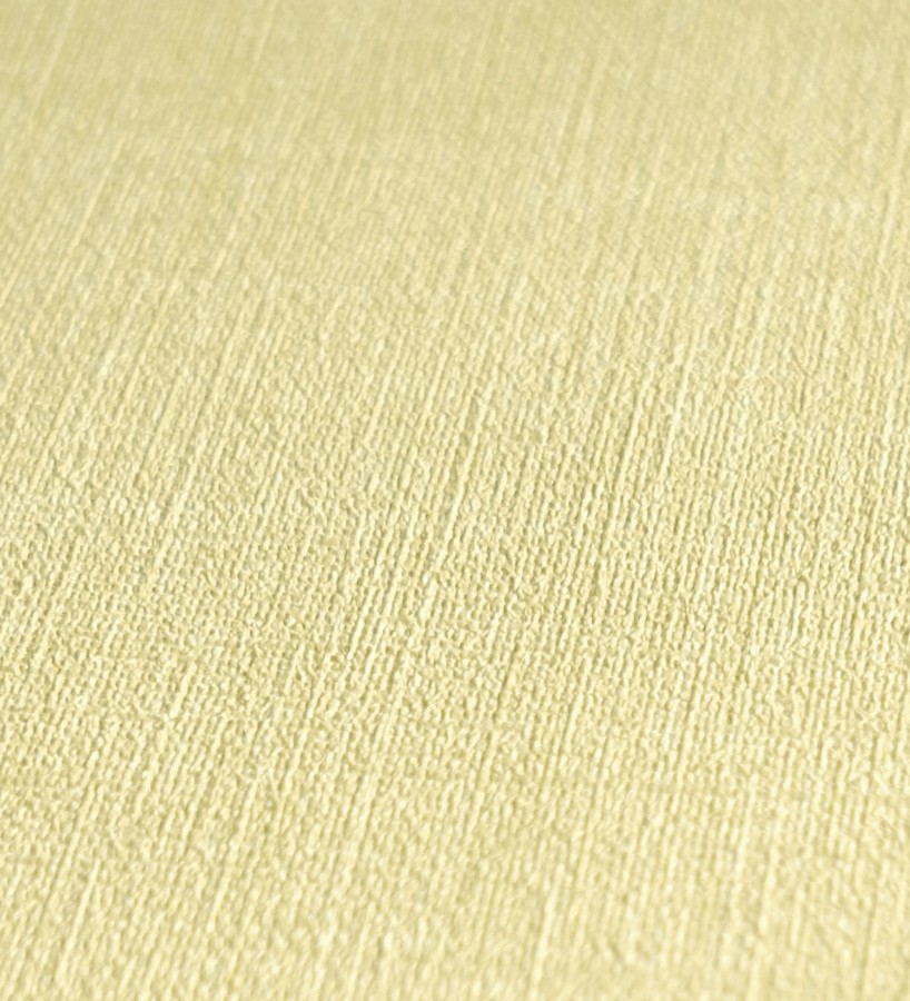 Papel pintado liso de microfibras textiles tintadas amarillo mostaza claro  Melbourne Colour 685325
