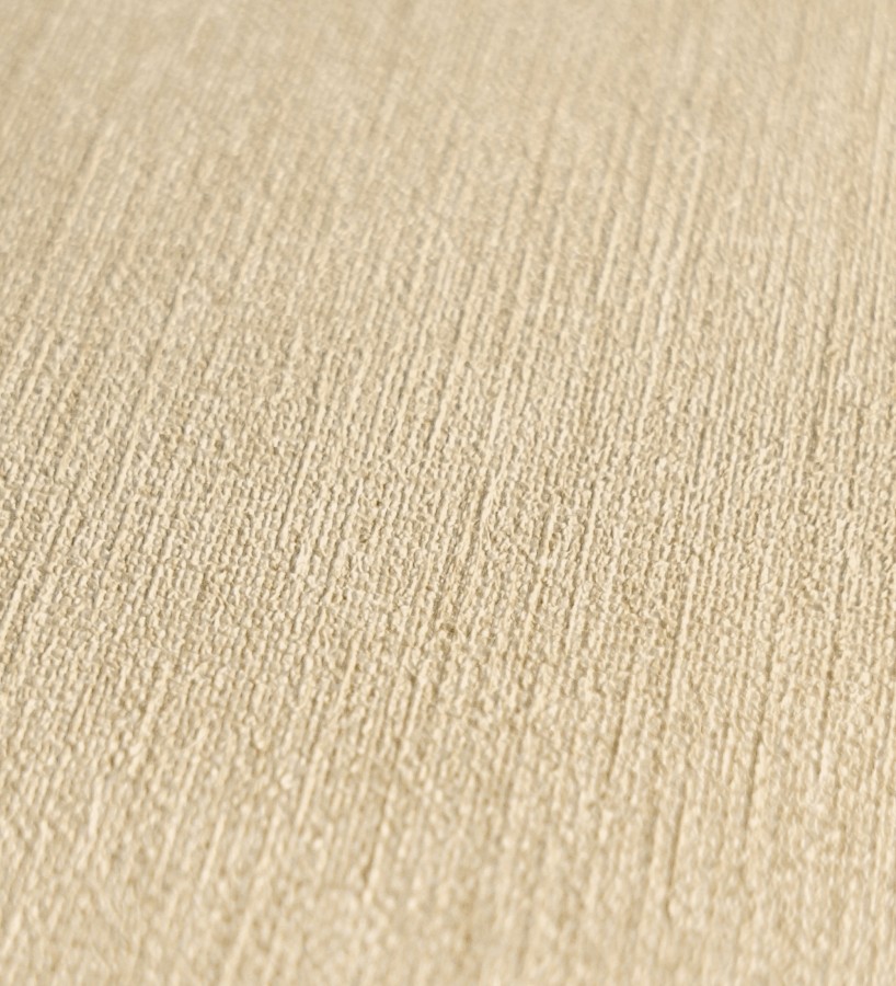 Papel pintado liso de microfibras textiles tintadas marrón camel  Melbourne Colour 685327