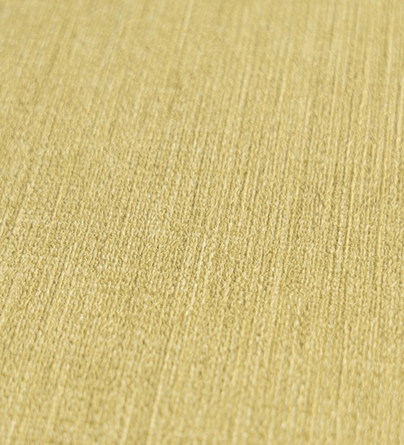 Papel pintado liso de microfibras textiles tintadas color mostaza  Melbourne Colour 685328