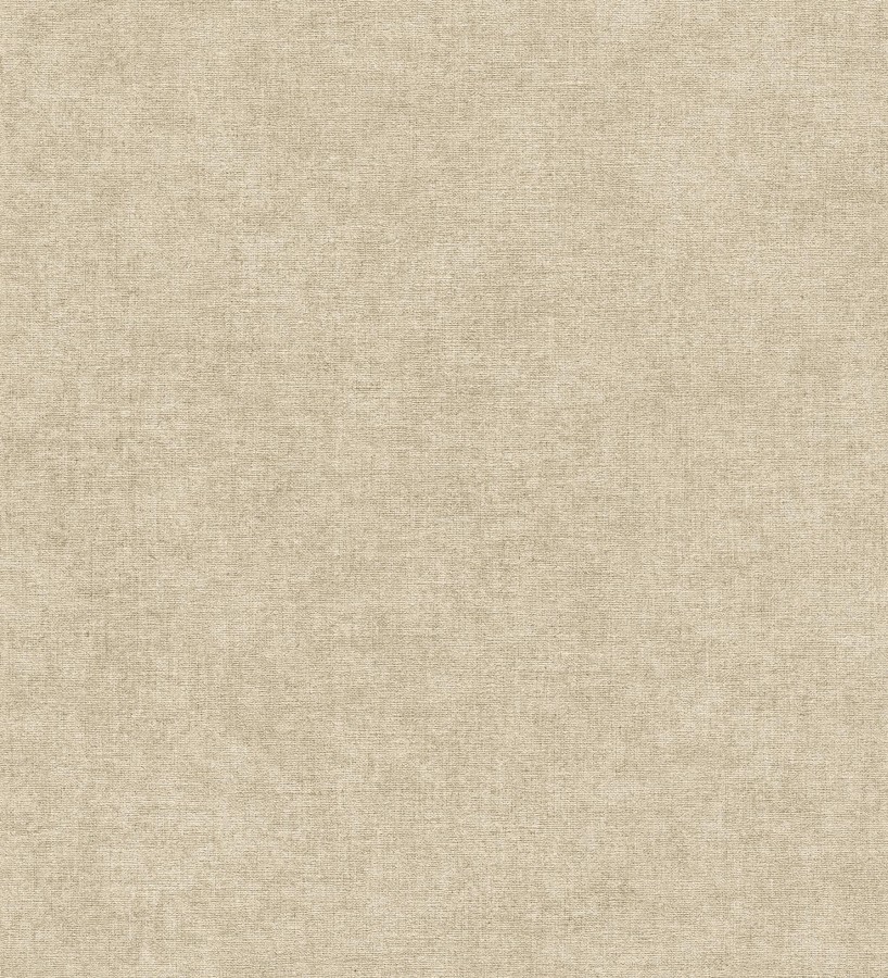 Papel pintado liso color arena efecto textil hilos de lino y algodón  Raffton Clay 685333