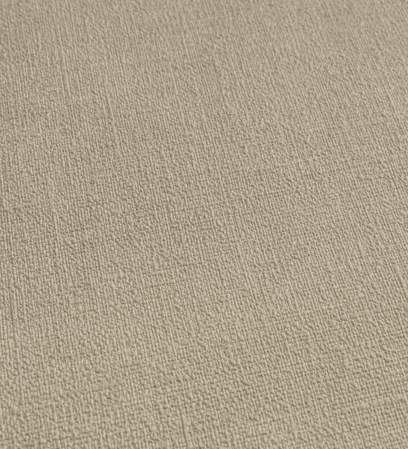 Papel pintado liso color arena efecto textil hilos de lino y algodón  Raffton Clay 685333