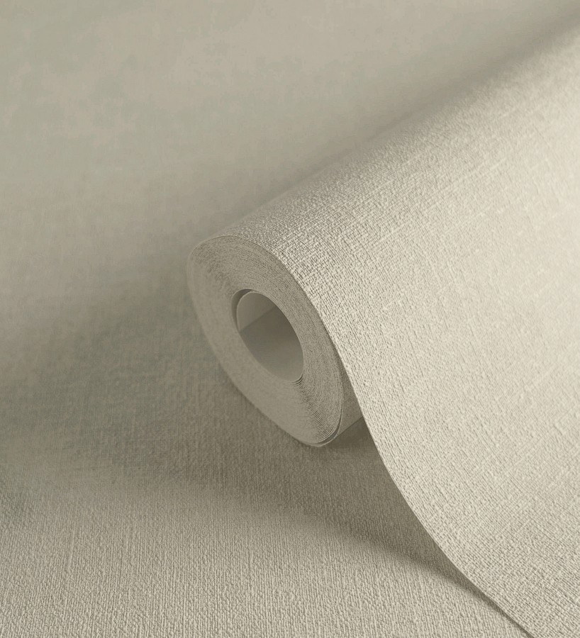 Papel pintado liso tonos arena efecto textil hilos de lino y algodón  Raffton Linen 685339