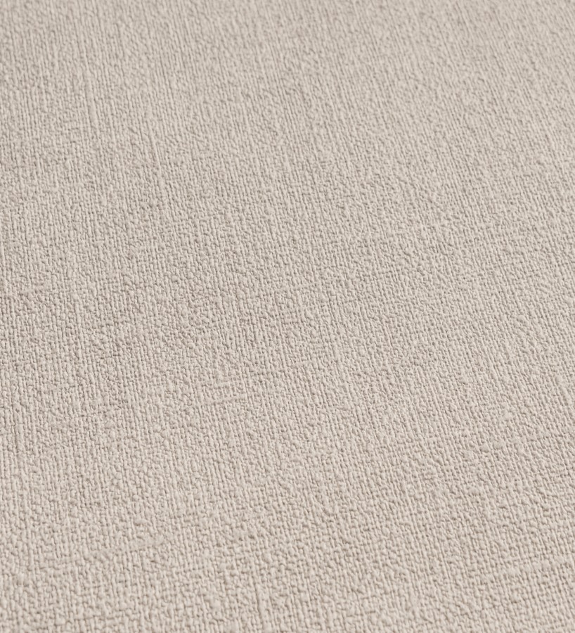 Papel pintado liso rosa nude efecto textil hilos de lino y algodón  Raffton Clay 685342