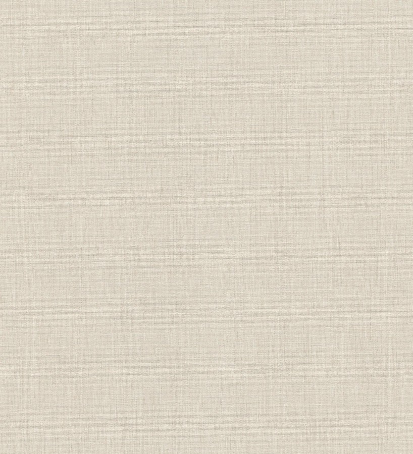 Papel pintado liso de microfibras textiles naturales blanco pergamino  Melbourne Linen 685343