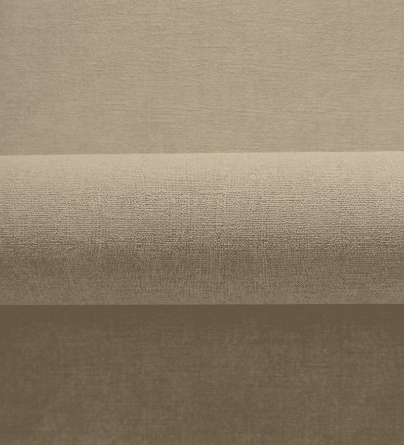 Papel pintado liso tonos tierra efecto textil hilos de lino y algodón  Raffton Linen 685344