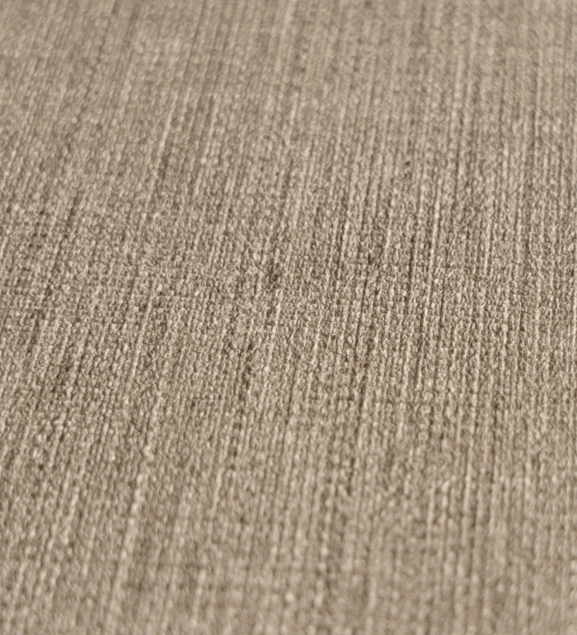 Papel pintado liso de microfibras textiles naturales tonos moca  Melbourne Linen 685345