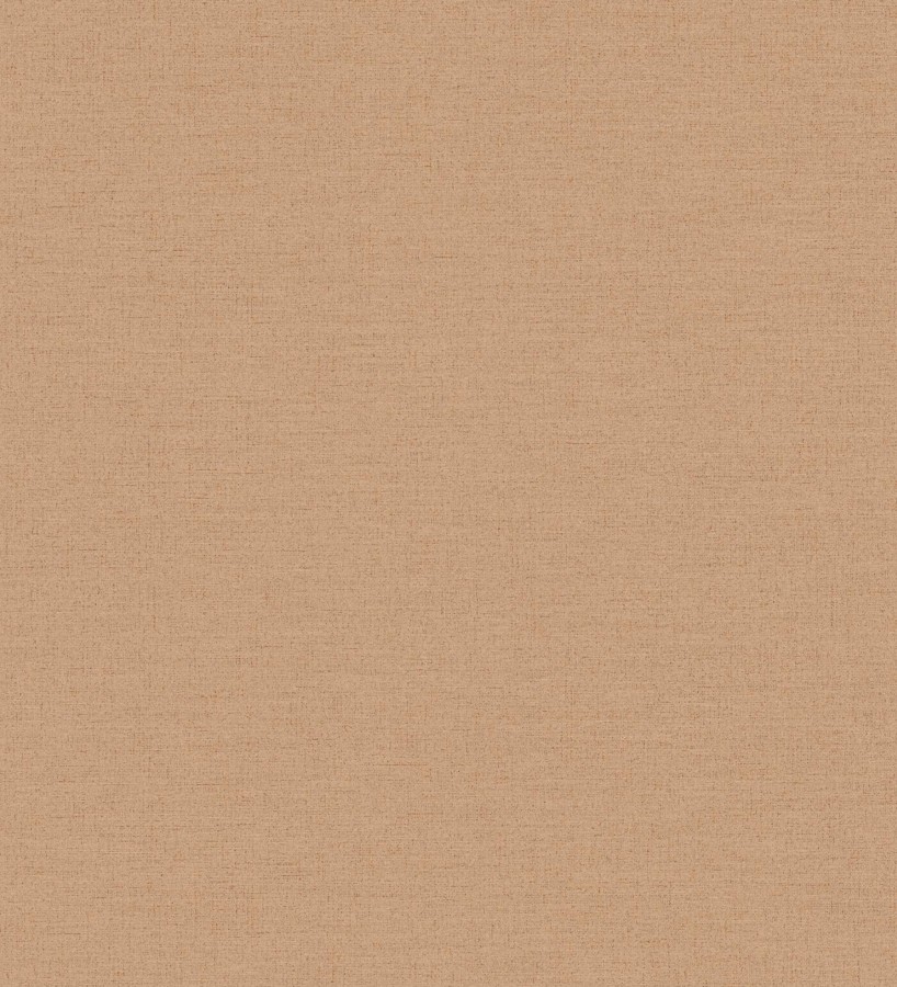 Papel pintado liso con textura lienzo pintado color terracota suave  Brighton Dusk 685347