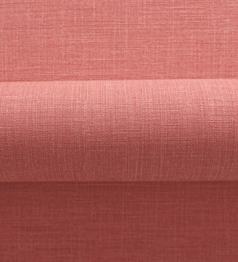 Papel pintado liso de microfibras textiles tintadas rojo carmesí  Melbourne Colour 685355