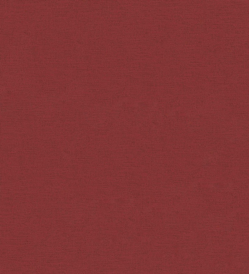 Papel pintado liso con textura lienzo pintado color granate  Brighton Amber 685356