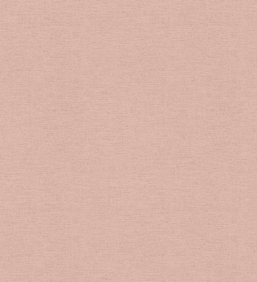Papel pintado liso con textura lienzo pintado color salmón  Brighton Amethyst 685361
