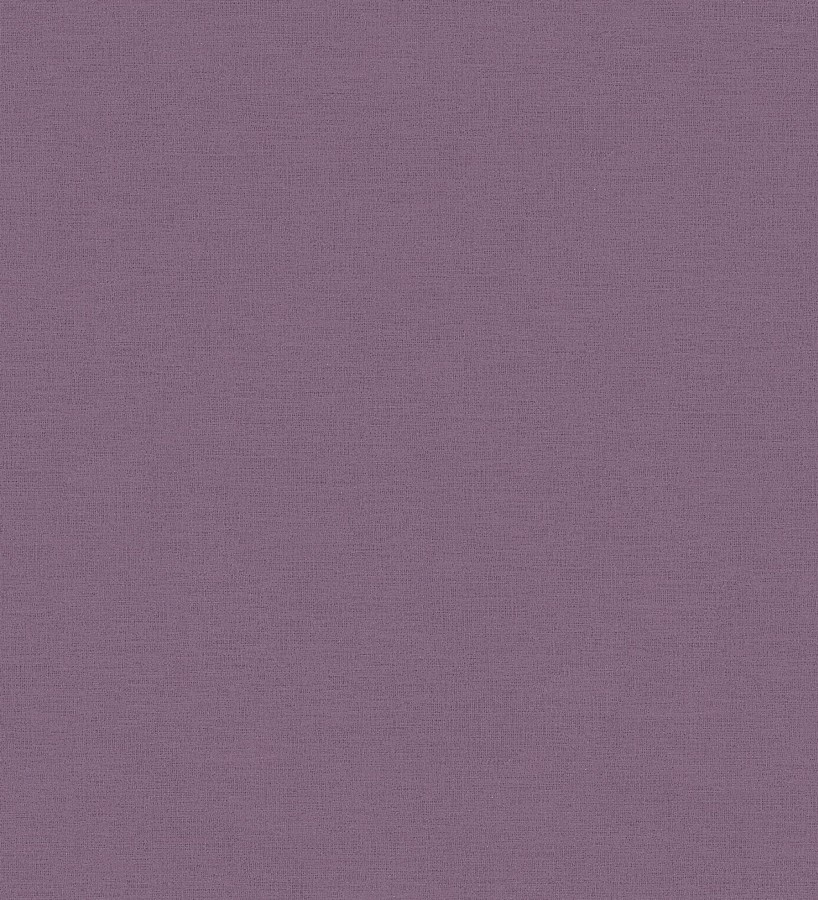 Papel pintado liso con textura lienzo pintado color amatista  Brighton Amethyst 685362