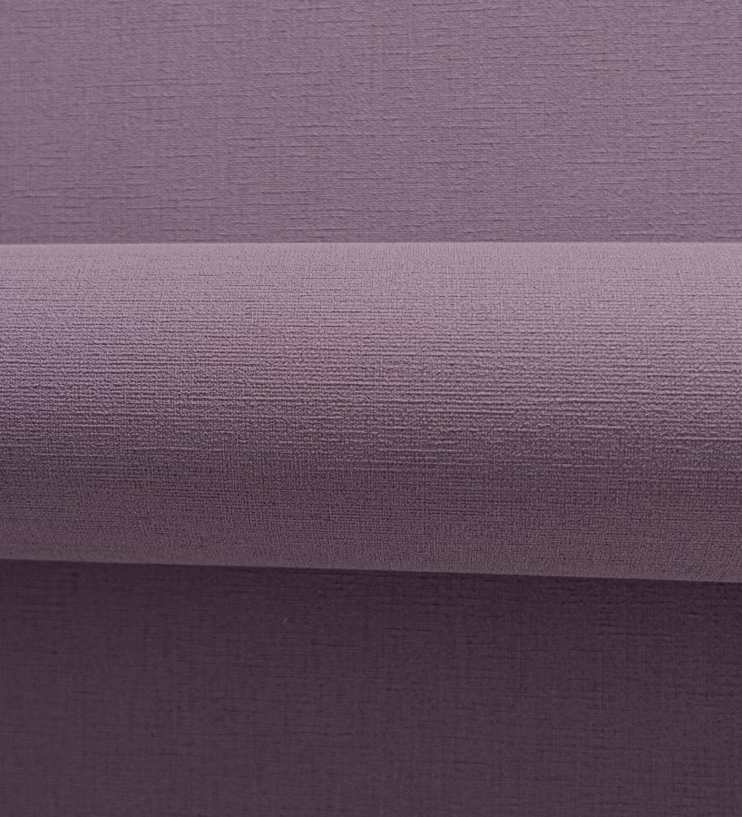 Papel pintado liso con textura lienzo pintado color amatista  Brighton Amethyst 685362