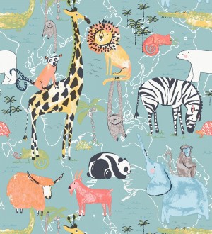 Papel pintado A Street Prints World of Imagination DL27541