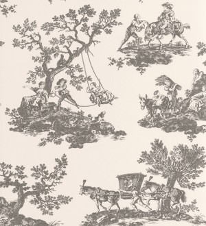 Papel pintado Casadeco Les Belles Toiles De Jouy 2  201699310
