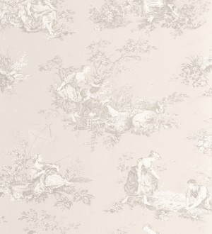 Papel pintado Casadeco Les Belles Toiles De Jouy 2  87911212