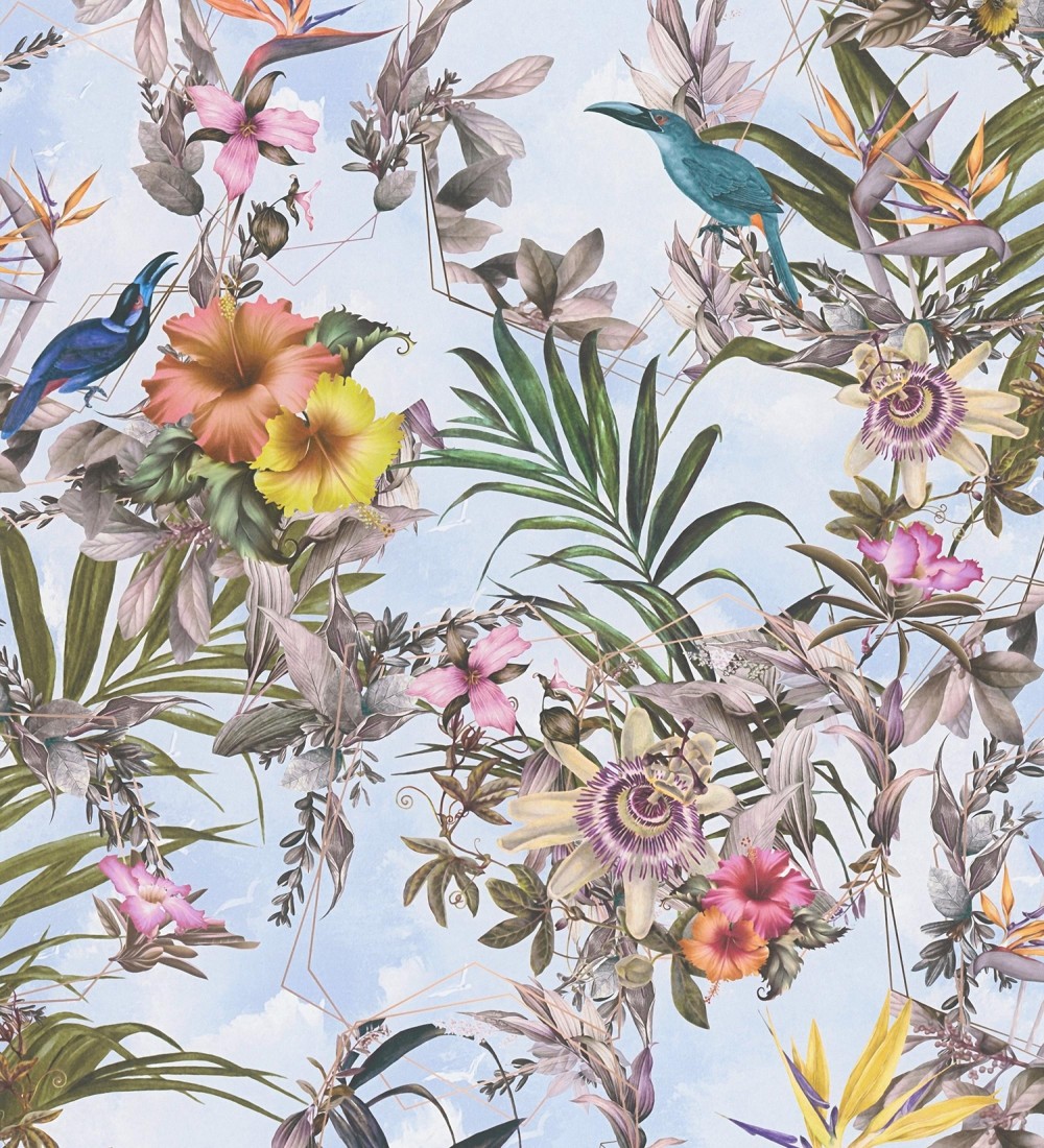 Papel pintado As Creation Dream Flowery 381784  