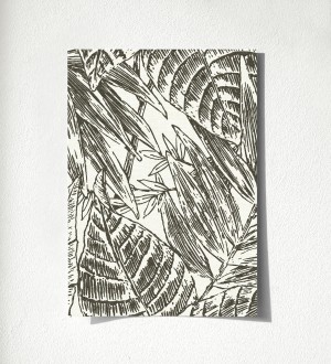 Muestra de papel pintado Midnight Palms 683814 Midnight Palms 500683814