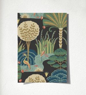 Muestra de papel pintado Indira Paradise 683819 Indira Paradise 500683819