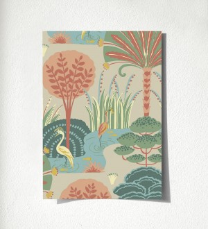 Muestra de papel pintado Indira Paradise 683820 Indira Paradise 500683820
