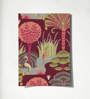 Muestra de papel pintado Indira Paradise 683821 Indira Paradise 500683821