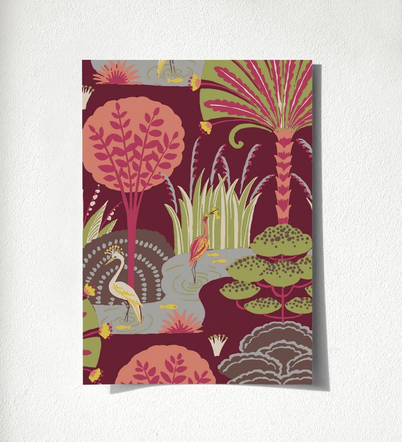 Muestra de papel pintado Indira Paradise 683821  Indira Paradise 500683821